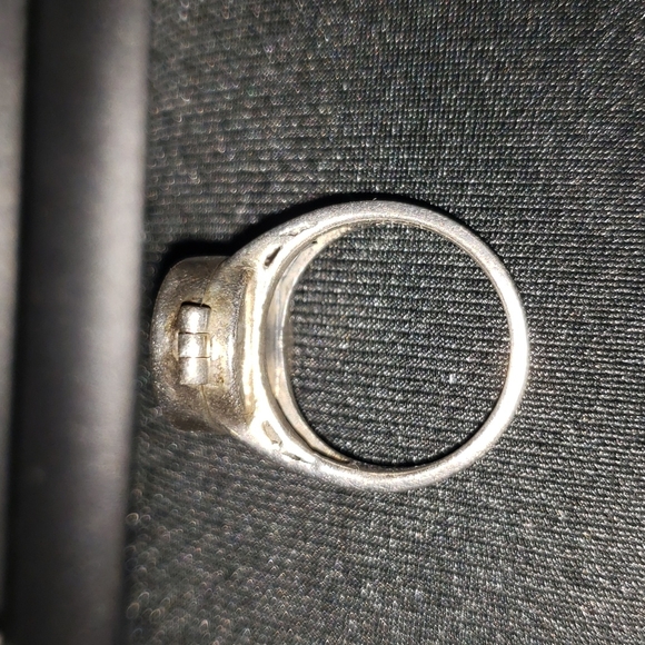 EUC Silver, Celtic Poison Ring - Picture 3 of 5